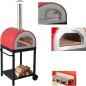 FORNO A LEGNA PER PIZZA IBRIDO GAS/LEGNO IN ACCIAIO DA ESTERNO BARBECUE GIARDINO FORNO A LEGNA PER PIZZA IBRIDO GAS/LEGNO IN ACCIAIO DA ESTERNO BARBECUE GIARDINO