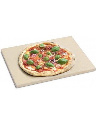 Pietra di ricambio per Forno 3 Pizze a legna e gas Mega Shop Italia misura L33xP36xH2cm