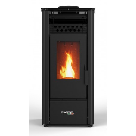 Stufa a Pellet 10kW ad Aria Ventilata Rodi Riscaldamento Alta Efficienza 100mq Wifi