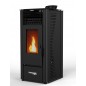 Stufa a Pellet 10kW ad Aria Ventilata Rodi Riscaldamento Alta Efficienza 100mq Wifi Stufa a Pellet 10kW ad Aria Ventilata Rodi Riscaldamento Alta Efficienza 100mq Wifi
