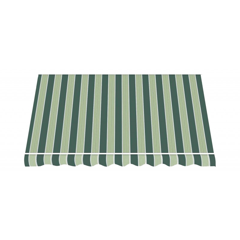 Telo di Ricambio per Tenda da Sole a Caduta e Bracci in Poliestere da 180gr/mq PU Impermeabile