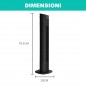 Ventilatore a Torre 50Watt con Pannello Touch 3 Modalità 3 Velocità Telecomando
