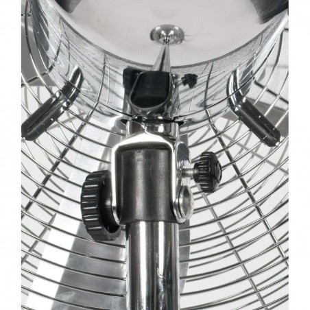 Ventilatore a Piantana da Terra 4 Pale in Acciaio 50W Base Tonda