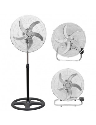Ventilatore 3 in 1 a Piantana Da Muro O Da Tavolo 60W