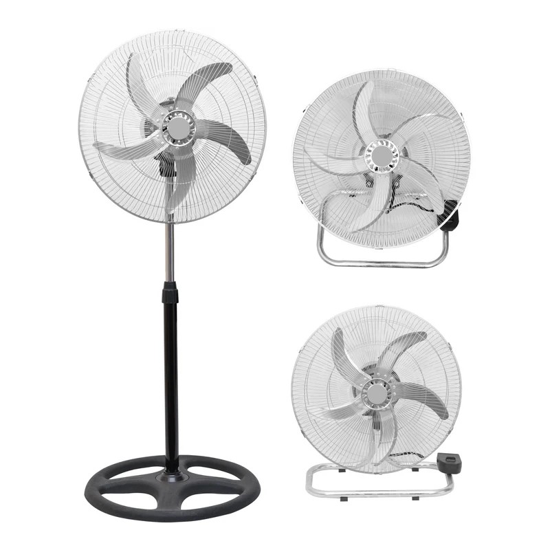 Ventilatore 3 in 1 a Piantana Da Muro O Da Tavolo 60W