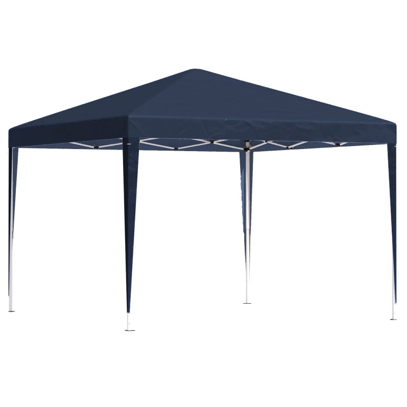 Gazebo Pieghevole Giardino 3x3MT Automatico Fisarmonica Fiera Stand Mare Mercato