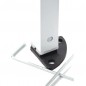 Gazebo Pieghevole Giardino 3x3MT Automatico Fisarmonica Fiera Stand Mare Mercato