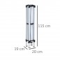 Gazebo Pieghevole Giardino 3x3MT Automatico Fisarmonica Fiera Stand Mare Mercato