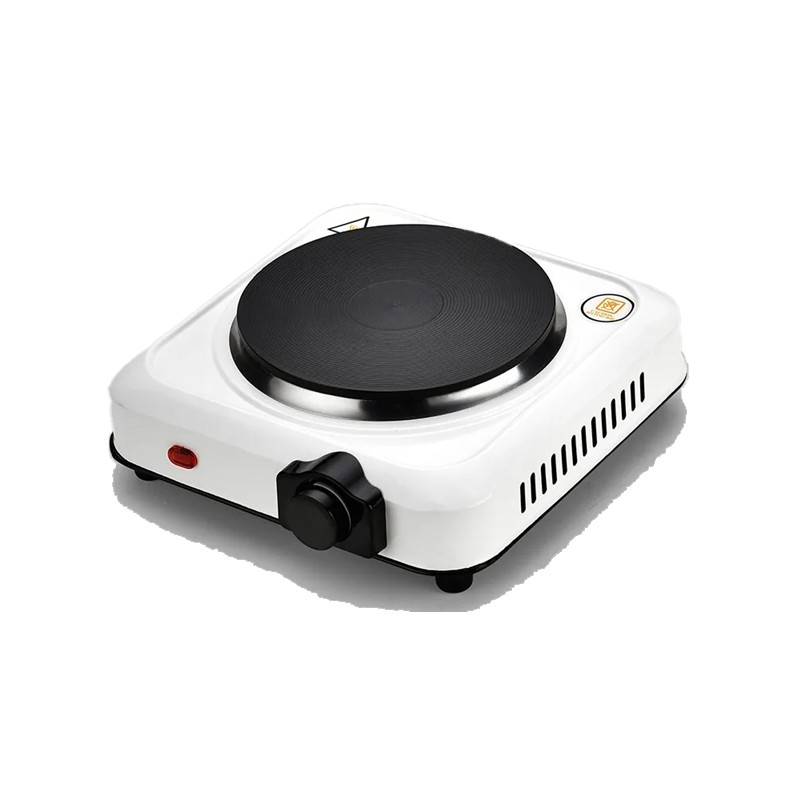 Fornello Elettrico Portatile Piastra Singola o Doppia Piastra in Ghisa Antiaderente