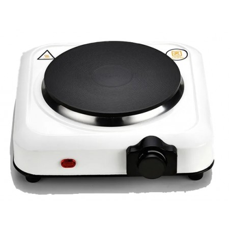 Fornello Elettrico Portatile Piastra Singola o Doppia Piastra in Ghisa Antiaderente