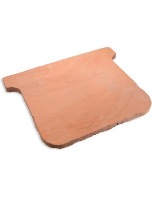 Biscotto di Casapulla Pietra Refrattaria per Pizza Forno Fornace Sorbo Made in Italy (P52xL42xH2,3cm ONK16)