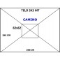 Telo di Ricambio Copertura per Gazebo in PVC da Giardino Impermeabile Antipioggia Antivento 3X3 MT Telo di Ricambio Copertura per Gazebo in PVC da Giardino Impermeabile Antipioggia Antivento 3X3 MT