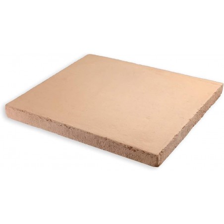 Biscotto di Casapulla Pietra Refrattaria per pizza Forno Fornace Sorbo 30x30x2c