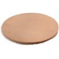 Biscotto di Casapulla Pietra Refrattaria per Pizza Forno Fornace Sorbo Made in Italy SpeedyPRO (Tonda Ø38x2cm)