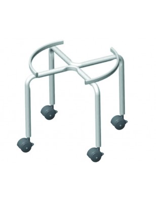 Porta Fusto Con Rotelle Per Fusto Olio Da 15 lt