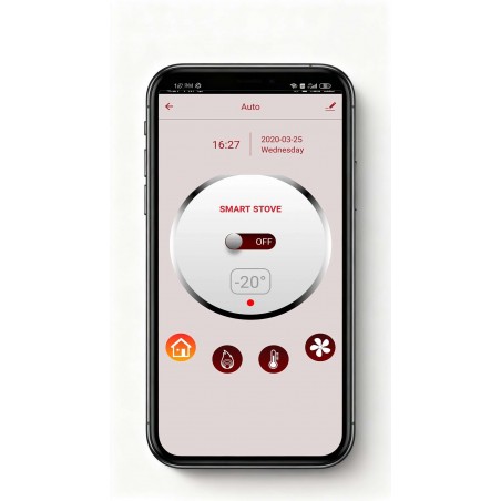 Modulo Wi-Fi per Stufa a Pellet Rodi KM10 con App Collegamento Remoto
