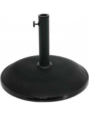 Base Tonda in Cemento 25 kg per Ombrellone DA 38MM A 48MM Universale