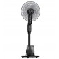 Ventilatore a Piantana 5 Pale con Nebulizzatore 90W Oscillazione Timer 24 Ore