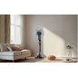 Ventilatore a Piantana 5 Pale con Nebulizzatore 90W Oscillazione Timer 24 Ore