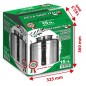 CONTENITORE BIDONE FUSTO PER OLIO IN ACCIAIO INOX 15 30 50 LITRI RUBINETTO INOX
