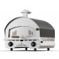 Forno per Pizza a Gas in Acciaio Inox Doppio Bruciatore Speedy500 Pietra 500 Gradi Forno da Esterno Portatile Forno per Pizza a Gas in Acciaio Inox Doppio Bruciatore Speedy500 Pietra 500 Gradi Forno da Esterno Portatile