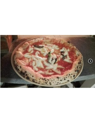 Biscotto di Casapulla Pietra Refrattaria Pizza Forno Fornace Sorbo 34,5x39,5x3