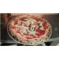 Biscotto di Casapulla Pietra Refrattaria per Pizza Forno Fornace Sorbo Made in Italy (Tonda Ø33/33xH1,8cm)