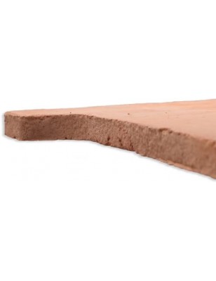 Biscotto di Casapulla Pietra Refrattaria per Pizza Forno Fornace Sorbo Made in Italy (P52xL42xH2,3cm ONK16)