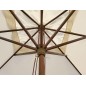 Ombrellone da Giardino in Legno a 8 Stecche con finitura in Ottone Telo 250gr/mq Impermeabile (3x3 MT Quadrato) Ombrellone da Giardino in Legno a 8 Stecche con finitura in Ottone Telo 250gr/mq Impermeabile (3x3 MT Quadrato)