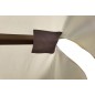 Ombrellone da Giardino in Legno a 8 Stecche con finitura in Ottone Telo 250gr/mq Impermeabile (3x3 MT Quadrato) Ombrellone da Giardino in Legno a 8 Stecche con finitura in Ottone Telo 250gr/mq Impermeabile (3x3 MT Quadrato)