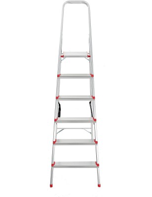 Scala Scaletta uso Domestico in Alluminio portata 150 kg (6 GRADINI)