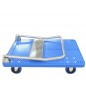 Carrello portapacchi per trasporto pieghevole con ruote silenziose girevoli Portata max 200kg Pianale Extra-Large Carrello portapacchi per trasporto pieghevole con ruote silenziose girevoli Portata max 200kg Pianale Extra-Large