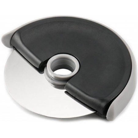 Rotella Tagliapizza con Lama in Acciaio Inox e Manico in ABS Diametro Lama 9,5cm con Coprilama