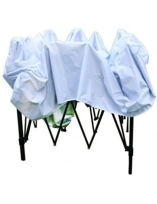 Gazebo Pieghevole Giardino 3x3MT Automatico Fisarmonica Fiera Stand Mare Mercato