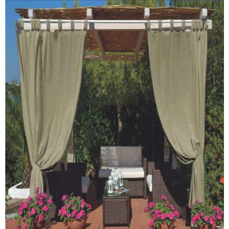 Tenda da Sole per Gazebo Pergola Veranda Impermeabile Anti-Muffa 160X270 cm
