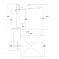 Ombrellone da Giardino 3X3 MT Base Decentrata Alluminio Telo Poliestere 250gr Ombrellone da Giardino 3X3 MT Base Decentrata Alluminio Telo Poliestere 250gr