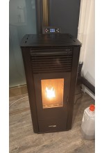 Photo from customer for Stufa a Pellet 10kW ad Aria Ventilata Rodi Riscaldamento Alta Efficienza 100mq