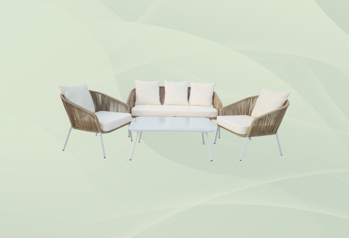 Set da giardino: scegli la soluzione elegante per arredare spazi esterni, terrazzi e balconi